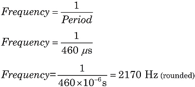 frequency physics calculator
